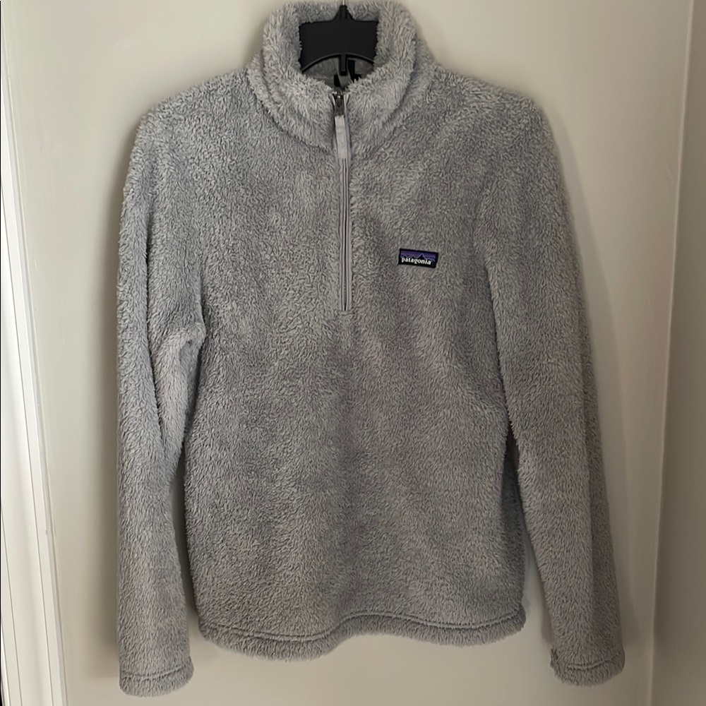 Patagonia Gray Fleece Pullover